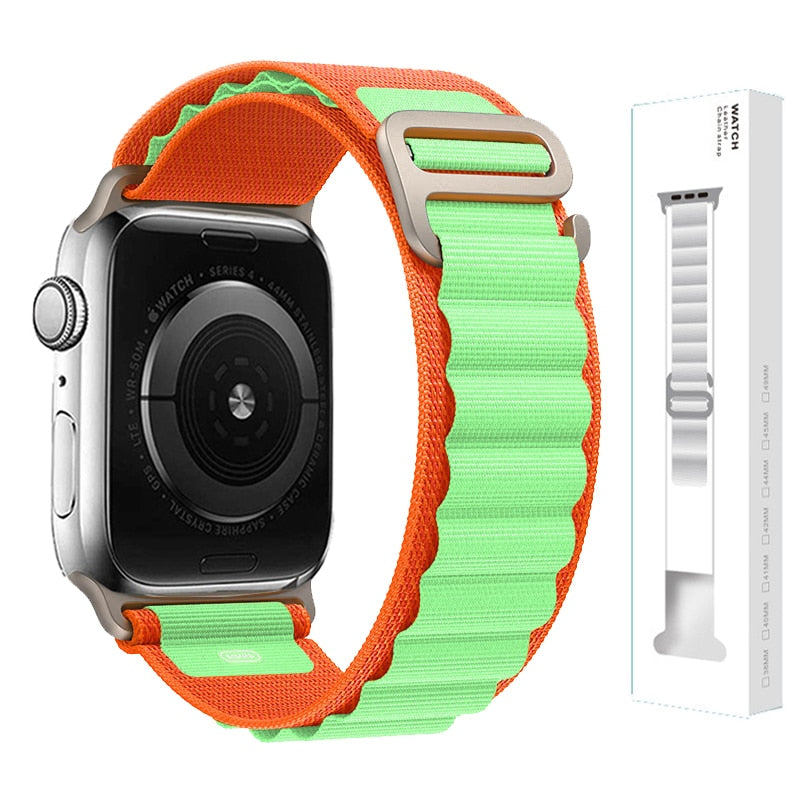 Nylon Strap für Apple Watch - Stilvoller Komfort 38-40-41 mm