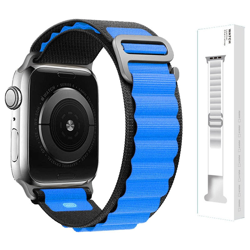Nylon Strap für Apple Watch - Stilvoller Komfort 38-40-41 mm