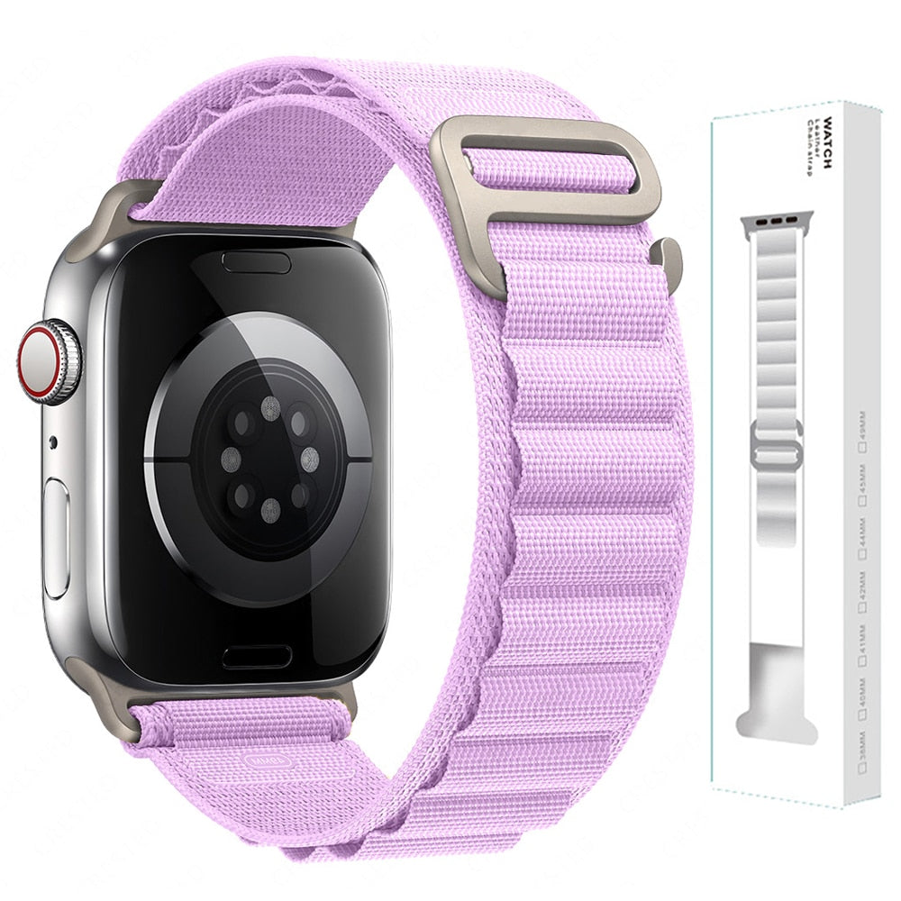 Nylon Strap für Apple Watch - Stilvoller Komfort 38-40-41 mm