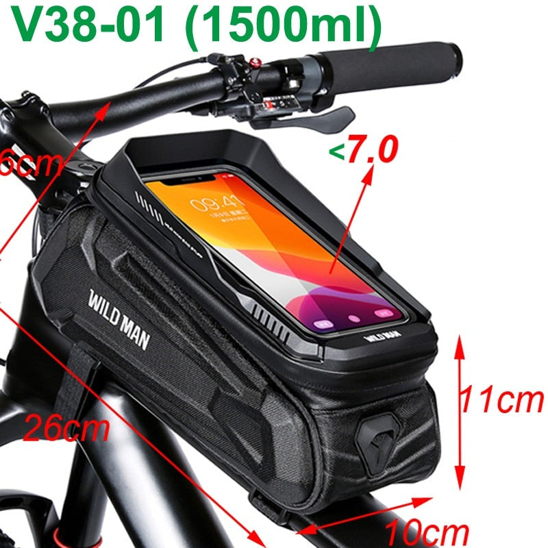 Regendichte Fahrradtasche - Halte Dein Handy sicher und trocken